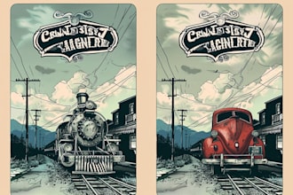 create detailed vintage engraving and etching illustration