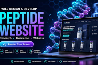 build peptide website peptide website wix fda complaint website