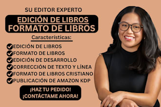 edición delibros y formato de libros, edición de desarrollo, libro cristiano