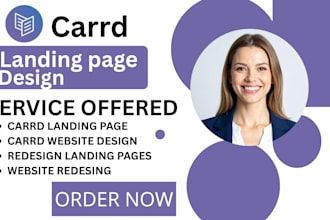 build carrd website redesign carrd landing page design carrd co system io