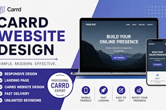 build a carrd landing page for med spa salon barbershops and beauty clinic leads