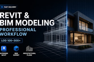 do revit architecture bim modeling and architectural plans