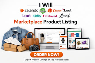 upload zalando gumtree shopee kidly preloved laced  marketplace product listing