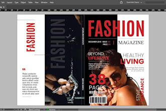 design digital magazine layout magazine cover magazine newsletter ads indesign