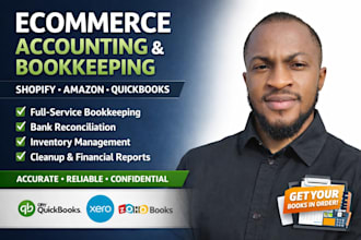 manage your ecommerce accounting, bookkeeping, and cleanup