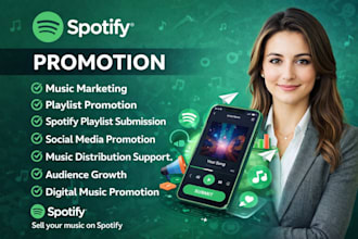 do spotify promotion music promotion streamers podcast to target real audience