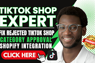 help setup fix usa tiktok shop tiktok dropshipping  rejected, category approval