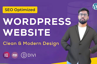 build wordpress business website, plumbing website, hvac website