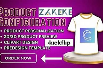 create custom product designer on shopify with zakeke or kickflip