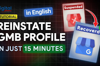reinstate google my business gmb page suspended and disabled profile