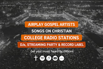 spin your easter song to 5000 college radio djs record label streaming party
