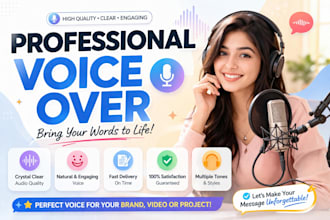 do a hindi voice over