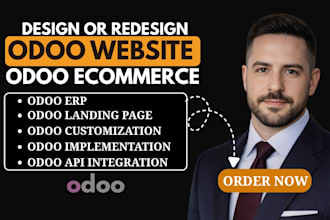 design odoo ecommerce website, erp, customization, odoo developer, odoo website