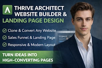clone wordpress website on elementor pro divi wpbakery thrive architect themify