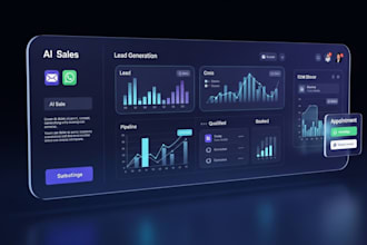 build ai sdr system for lead generation, outreach, qualification, booking system