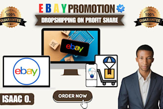 do ebay dropshipping on profit share, listing optimization and full store VA