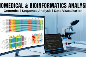 perform biomedical sciences research and bioinformatics analysis