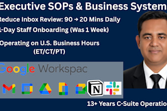 be your executive ops partner for founders and ceos