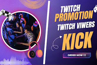boost your twitch channel with real engagement and twitch promotion