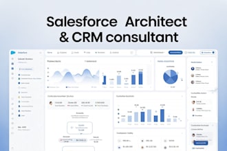 be your salesforce architect, consultant for CRM solutions