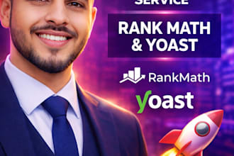 on page SEO using rank math and yoast