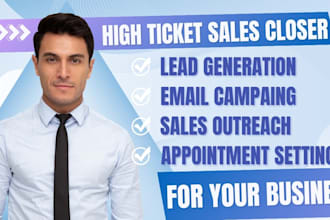 do sales closer saas sales representative high ticket sales closer b2b leads