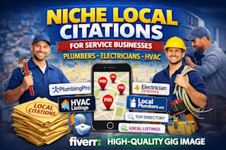 do niche local citations for service businesses plumbers, electricians, hvac