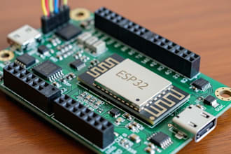 make hardware prototyping, schematic, pcb design, esp32, esp8266