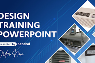 design powerpoint presentation video for webinar elearning online training slide