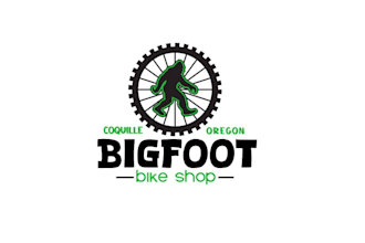 design big foot bike shop logo