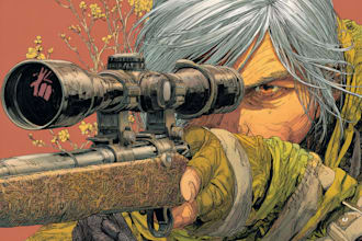 drew comic book illustration as a comic book
