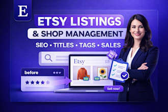 do etsy product listings manage your etsy shop professionally