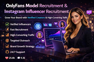 do onlyfans model recruitment and instagram influencer recruitment