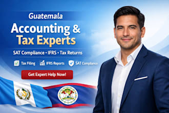 do guatemala accounting tax returns sat compliance ifrs reporting services
