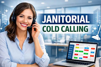 handle targeted cold calls to get you more janitorial clients