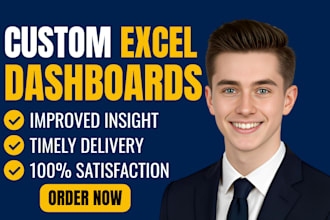 create interactive excel and tableau dashboard