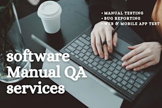 test your website manually to ensure quality