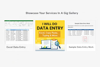 do accurate data entry, copy paste, excel and web research