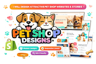 build pet shopify store, dog cat dropshipping store shopify pet shopify store
