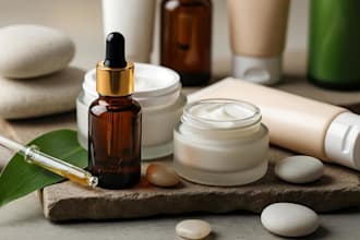 develop organic and vegan skincare and cosmetic formulations
