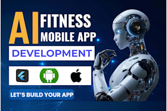 build flutter ai fitness mobile app ai coaches chatbot with wearable integration