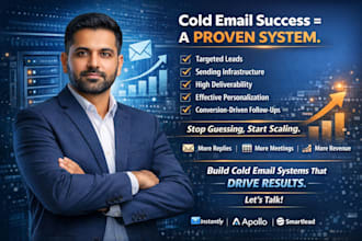 setup your instantly or smartlead for cold email marketing and lead generation