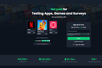 make CPA offerwall and survey reward website