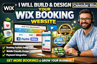 build wix ai resort hotel wellness booking website wix scheduling wix membership
