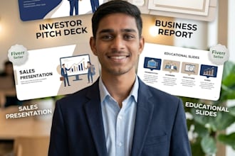 create professional powerpoint presentation PPT slides