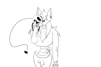 draw your fursona for a price