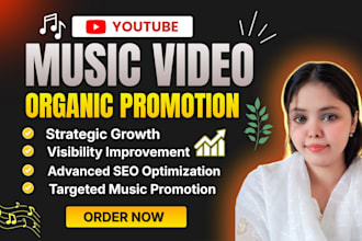 do organic youtube music video promotion for viral growth and reach for artist