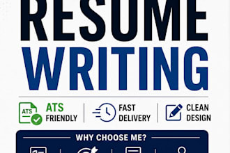 write ats friendly resume CV for jobs freshers
