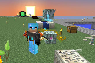 develop minecraft mod, plugin, addon custom mob, items and resourcepaack