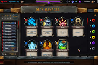 build unity card game for tarot tcg pokemon card game 2d card game development